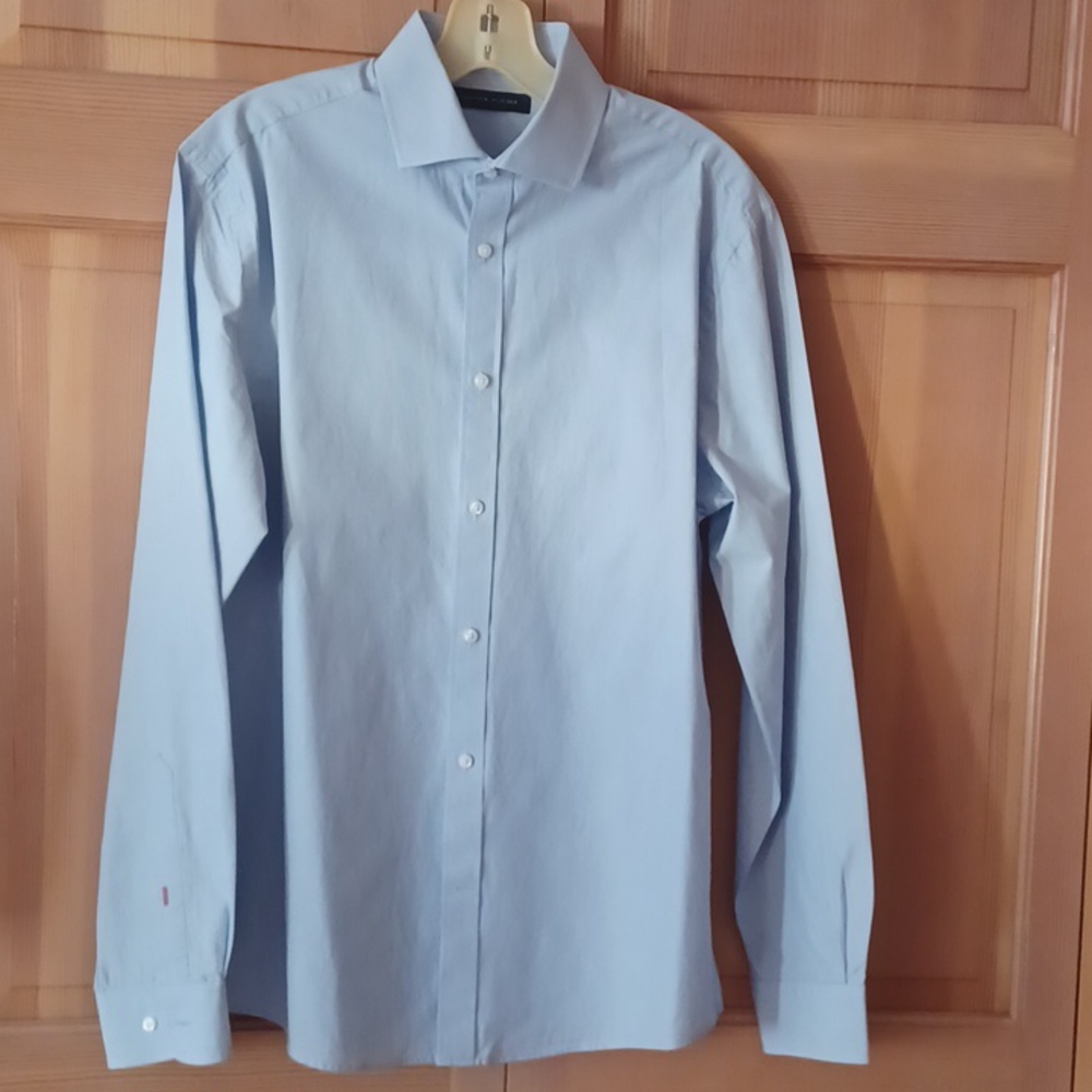 Tommy Hilfiger Men's Dress Shirt 16 32/33 M